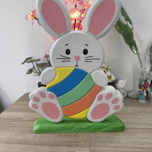Húsvéti nyuszi dekoráció � 40 cm - otthon & életmód - dekoráció - dekoratív figurák és szobrok - Meska.hu