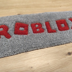 Roblox stílusú egyedi billentyűzet tufting szőnyeg, 43�15 cm, Otthon & Életmód, Lakástextil, Szőnyeg, Más típusú szőnyeg, Varrás, MESKA
