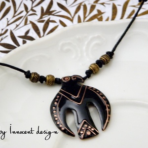 Foglalva Szabadi Tibor részére! Turulmadár - szkíta sólyom - tűzzománc ékszer  -  - Meska.hu