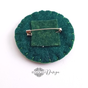 Kokárda - négy tulipános extra  - ékszer - kitűző és bross - Meska.hu