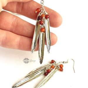 Fine nature - Fűzfalevél - alpakka fülbevaló  - ékszer - fülbevaló - lógó fülbevaló - Meska.hu Fine nature - Fűzfalevél - alpakka fülbevaló  - ékszer - fülbevaló - lógó fülbevaló - Meska.hu