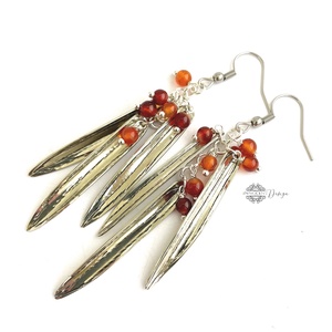 Fine nature - Fűzfalevél - alpakka fülbevaló  - ékszer - fülbevaló - lógó fülbevaló - Meska.hu Fine nature - Fűzfalevél - alpakka fülbevaló  - ékszer - fülbevaló - lógó fülbevaló - Meska.hu