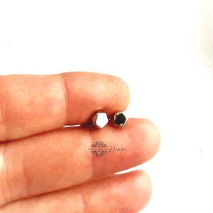 Ötszög - ezüst pötty fülbevaló - ékszer - fülbevaló - pötty fülbevaló - Meska.hu Ötszög - ezüst pötty fülbevaló - ékszer - fülbevaló - pötty fülbevaló - Meska.hu