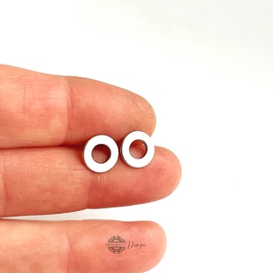 Kör - ezüst pötty fülbevaló - ékszer - fülbevaló - pötty fülbevaló - Meska.hu Kör - ezüst pötty fülbevaló - ékszer - fülbevaló - pötty fülbevaló - Meska.hu