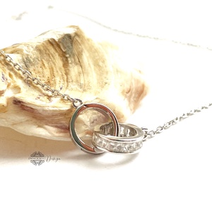 Testvéri szeretet - ezüst nyaklánc  - Meska.hu