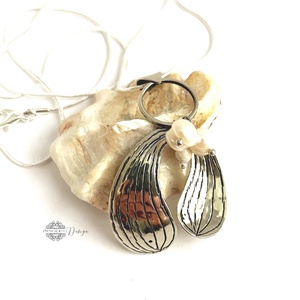 Fine nature - Fagyöngy - alpakka nyaklánc  - ékszer - nyaklánc - hosszú nyaklánc - Meska.hu Fine nature - Fagyöngy - alpakka nyaklánc  - ékszer - nyaklánc - hosszú nyaklánc - Meska.hu