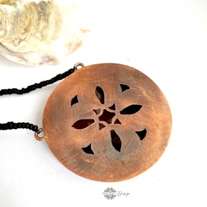 KLIMT csigái - tűzzománc nyaklánc  - ékszer - nyaklánc - medálos nyaklánc - Meska.hu