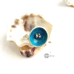 Tükröződés gyűrű - ékszer - gyűrű - statement gyűrű - Meska.hu