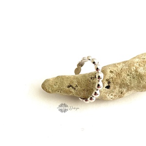  Bogyós ezüst gyűrű- minimalista - természetes 54-es, Ékszer, Gyűrű, Vékony gyűrű, Ötvös, MESKA