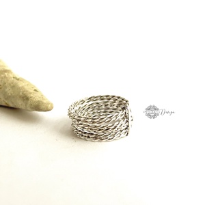 Rakásolható ezüst gyűrűk Tímeának - ékszer - gyűrű - kerek gyűrű - Meska.hu