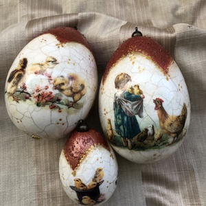 3 részes húsvéti tojás, Otthon & Életmód, Dekoráció, Dísztárgy, , MESKA