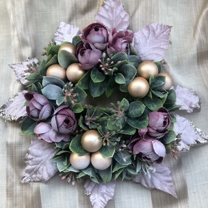 karácsonyi ajtódísz , Karácsony, Karácsonyi lakásdekoráció, Karácsonyi ajtódíszek, , MESKA