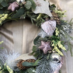 karácsonyi ünnepi ajtódísz  - karácsony - karácsonyi lakásdekoráció - karácsonyi ajtódíszek - Meska.hu