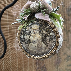 hóemberes karácsonyfadísz , , , MESKA