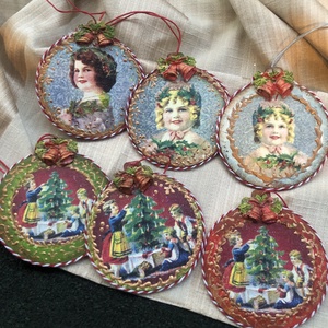 6db-os karácsonyfadísz  - Meska.hu