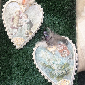 tavaszi húsvéti dísz  - ünnepi díszek, dekorációk - húsvéti díszek és dekorációk - húsvéti tojásfadíszek - Meska.hu