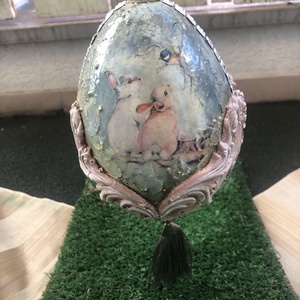 20cm-es húsvéti tojás  - Meska.hu