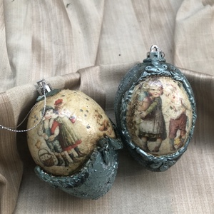 húsvéti tojás - ünnepi díszek, dekorációk - húsvéti díszek és dekorációk - húsvéti tojás, hímestojás - Meska.hu