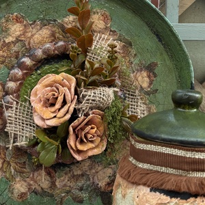 egyedi vintage konyhai dísz szettben - otthon & életmód - konyhafelszerelés, tálalás - konyhai dekoráció - konyhai dísz - Meska.hu