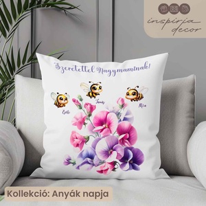 Anyák napja  ÁRVÁCSKA párnahuzat 40x40cm (változtatható grafika) - Meska.hu