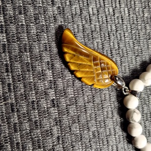 Tigrisszem - fehér matt howlit valódi ásvány karkötő - ékszer - karkötő - ásványkarkötő - Meska.hu Tigrisszem - fehér matt howlit valódi ásvány karkötő - ékszer - karkötő - ásványkarkötő - Meska.hu