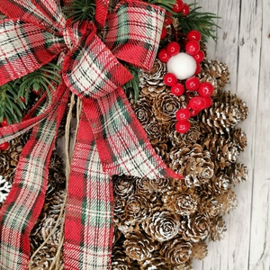 Vörösfenyő koszorú 25 cm - karácsony - adventi díszek - adventi gyertyadíszek és koszorúdíszek - Meska.hu Vörösfenyő koszorú 25 cm - karácsony - adventi díszek - adventi gyertyadíszek és koszorúdíszek - Meska.hu