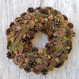 Erdei séta koszorú 33 cm Őszi-Téli - karácsony - adventi díszek - adventi gyertyadíszek és koszorúdíszek - Meska.hu Erdei séta koszorú 33 cm Őszi-Téli - karácsony - adventi díszek - adventi gyertyadíszek és koszorúdíszek - Meska.hu