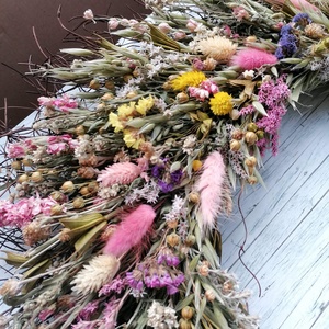 Nagy méretű vadvirágos koszorú -  - Meska.hu