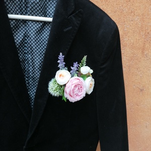 ZsebesVőlegény kitűző - esküvő - kiegészítők - kitűző - Meska.hu