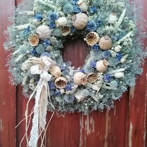 Nyári rezgés koszorú 40 cm  - Meska.hu