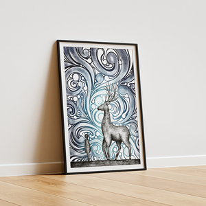 Fénylények print , Művészet, Grafika & Illusztráció, Művészi nyomat, Fotó, grafika, rajz, illusztráció, MESKA