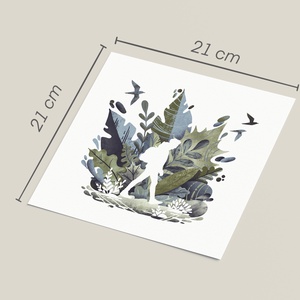 Vándor print - művészet - grafika & illusztráció - művészi nyomat - Meska.hu