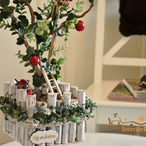 Én kertem almafa asztali dísz - Meska.hu