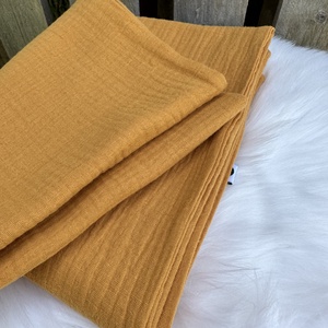 Duplagéz babatakaró - mustársárga, Otthon & Életmód, Babaszoba, gyerekszoba, Babatakaró, gyerek pléd, Varrás, MESKA