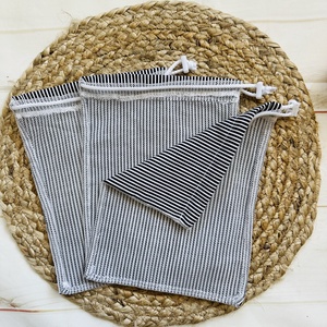 Ablakos bevásárló zacskó - kicsi - 3 db - táska & tok - bevásárlás & shopper táska - zöldség/gyümölcs zsák - Meska.hu