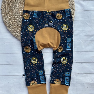 Popókörös, hordozós nadrág 74-80 - robotok, Ruha & Divat, Gyerekruha, Nadrág, Varrás, MESKA