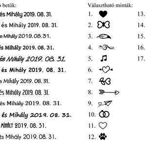 Gravírozott ceruza köszönőajándék/köszönetajándék - esküvő - emlék & ajándék - köszönőajándék - Meska.hu
