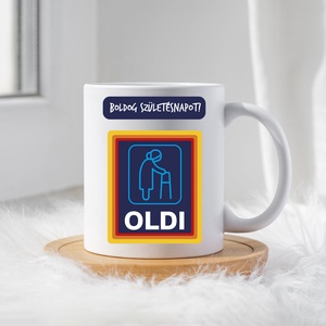 Oldi női bögre - otthon & életmód - konyhafelszerelés, tálalás - tálalás - bögre & csésze - Meska.hu