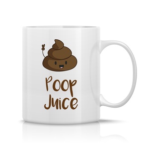 Poop juice bögre  - otthon & életmód - konyhafelszerelés, tálalás - tálalás - bögre & csésze - Meska.hu