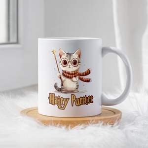 Harry Potter cicás bögre - otthon & életmód - konyhafelszerelés, tálalás - tálalás - bögre & csésze - Meska.hu