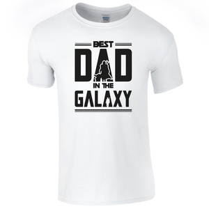 Best Dad in the Galaxy - Mandalorian - póló, Ruha & Divat, Férfi ruha, Póló, Decoupage, transzfer és szalvétatechnika, Fotó, grafika, rajz, illusztráció, MESKA