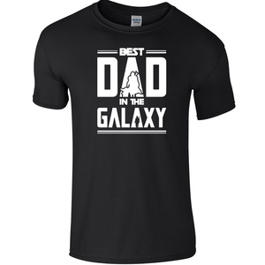 Best Dad in the Galaxy - Mandalorian - póló - ruha & divat - férfi ruha - póló - Meska.hu