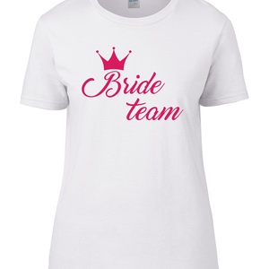 Bride team lánybúcsús póló - esküvő - lánybúcsú - Meska.hu