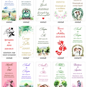 Esküvői csoki, csokoládé köszönetajándék - esküvő - emlék & ajándék - köszönőajándék - Meska.hu