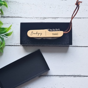 Gravírozott multifunkciós szerszám ajándék � szülőköszöntő, tanúfelkérő vagy apák napi, szülinapi ajándék - esküvő - emlék & ajándék - szülőköszöntő ajándék - Meska.hu