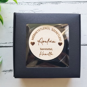 Gravírozott mérőszalag ajándék � Mérhetetlenül szeretlek, szülőköszöntő vagy apák napi ajándék - esküvő - emlék & ajándék - szülőköszöntő ajándék - Meska.hu