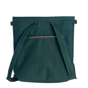 SuziartBag Sötétzöld gingko mintás 3in1 táska - táska & tok - kézitáska & válltáska - válltáska - Meska.hu