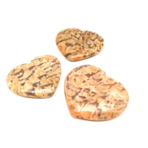 Szív Gránit írás 4-5cm A (MDG), Kellékek & szerszámok, Ásvány alapanyag, Ásvány figura, , MESKA