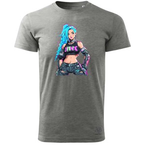 Anime Jinx fanart v1 férfi póló, Ruha & Divat, Férfi ruha, Póló, , MESKA