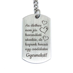 Csodálatos Gyermeket acél medálos kulcstartó, Táska & Tok, Kulcstartó & Táskadísz, Kulcstartó, , MESKA